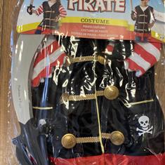 Pirate Costume ages 3-6