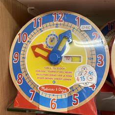 Melissa and Doug Turn and Tell Clock 