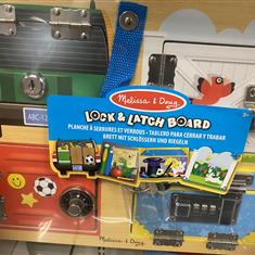 Melissa and Doug Lock and Latch Board