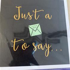 Lainey K - Just a little note to say