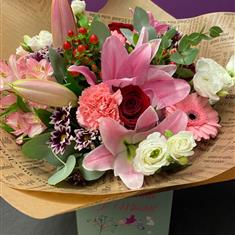 Florist Choice Hand-Tied Seasonal Bouquet Medium