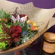 Bouquet and Candle